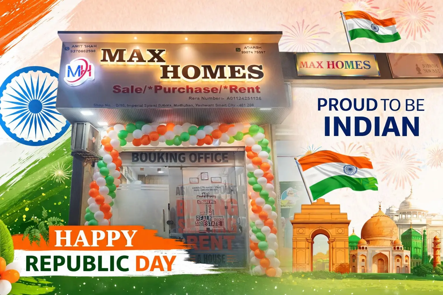 🇮🇳 Celebrating Republic Day with Pride & Purpose – Max Homes
